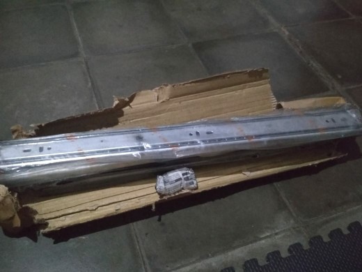 Rel Laci Dobel Track 50cm / Rel Laci Full Extension 50cm / Rel Laci 50cm