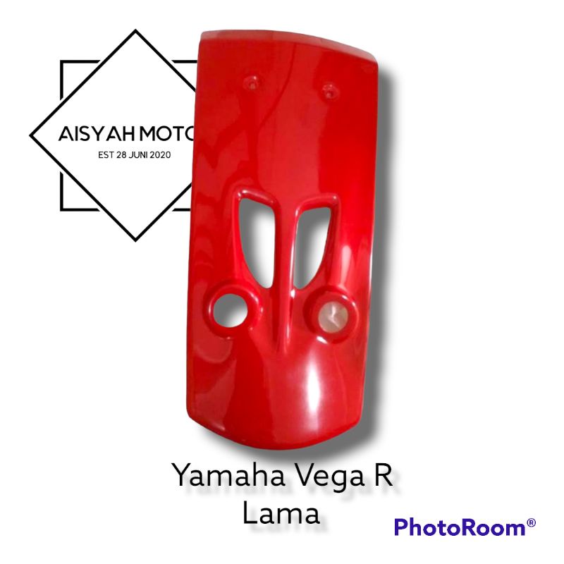 Cover Dasi Tameng Yamaha Vega R Lama Warna Merah Tahun 2004