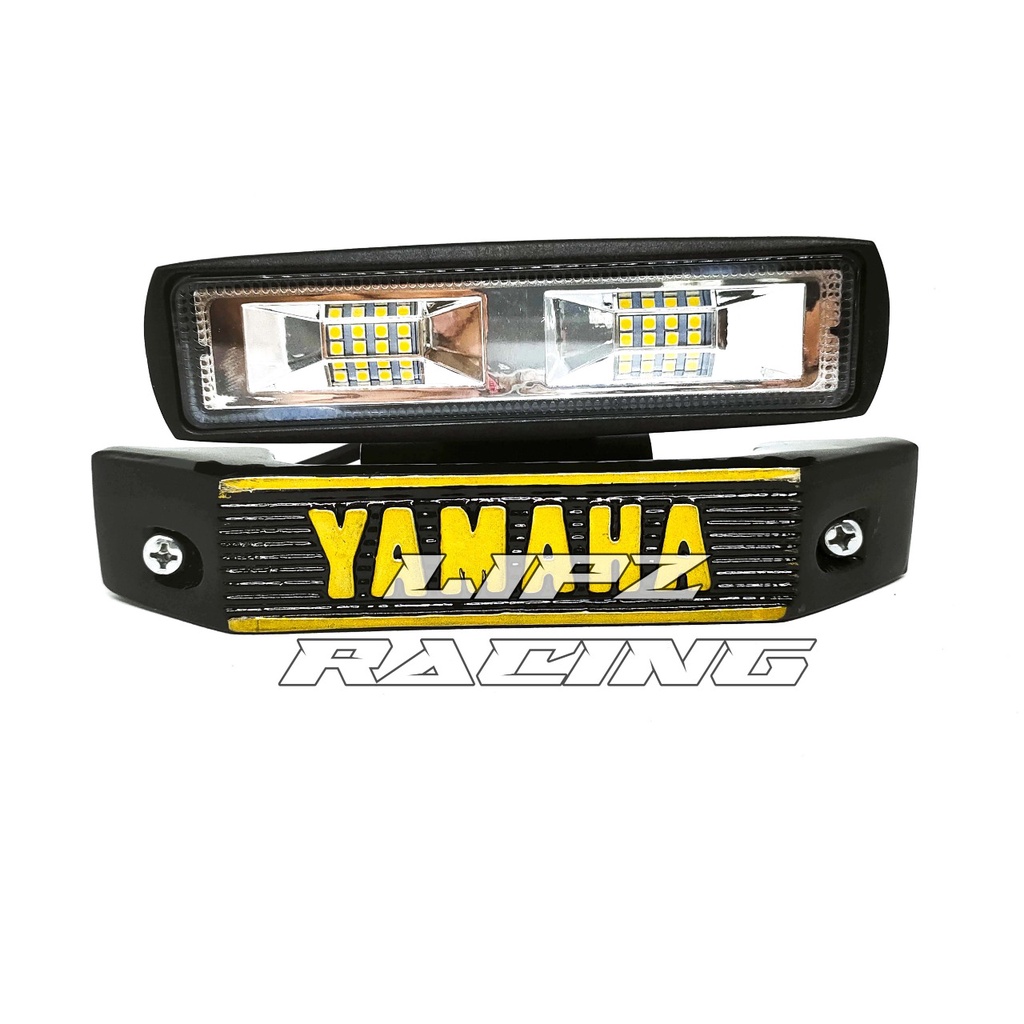 PAKET LAMPU TEMBAK LED MODEL 4596 + BREKET KUMIS YAMAHA PNP RX-KING SRIES