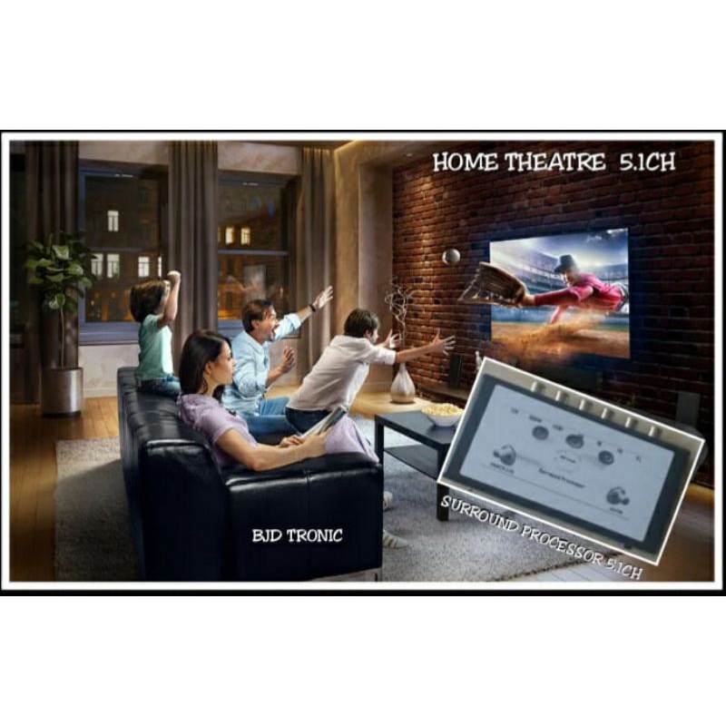 Rakitan surround processor 5.1ch