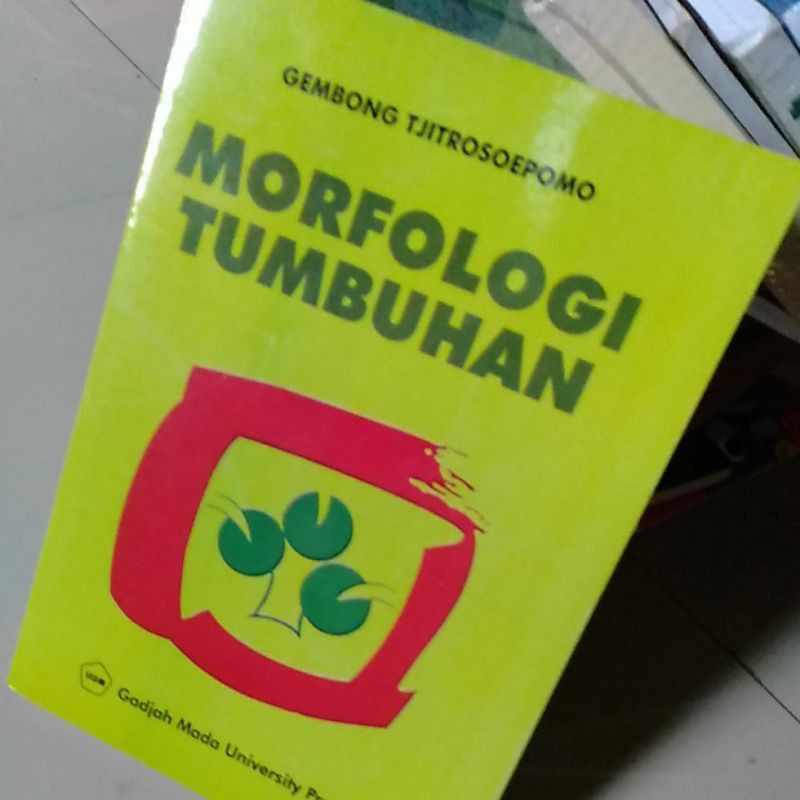 

Buku Morfologi Tumbuhan University Press