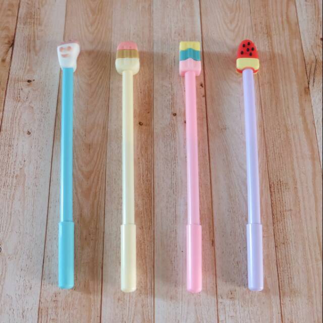 

Bolpen Pen Gel Ice Cream Stick