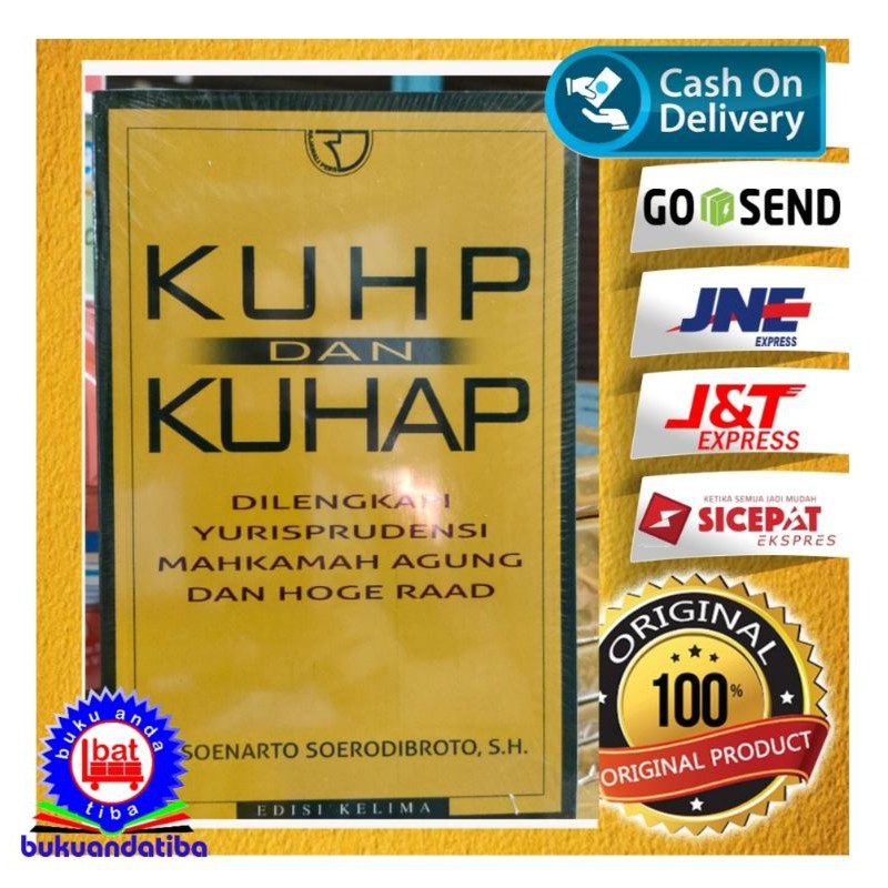 KUHP dan KUHAP Di Lengkapi Yurisprudensi MA – Soenarto Soerodibroto-2