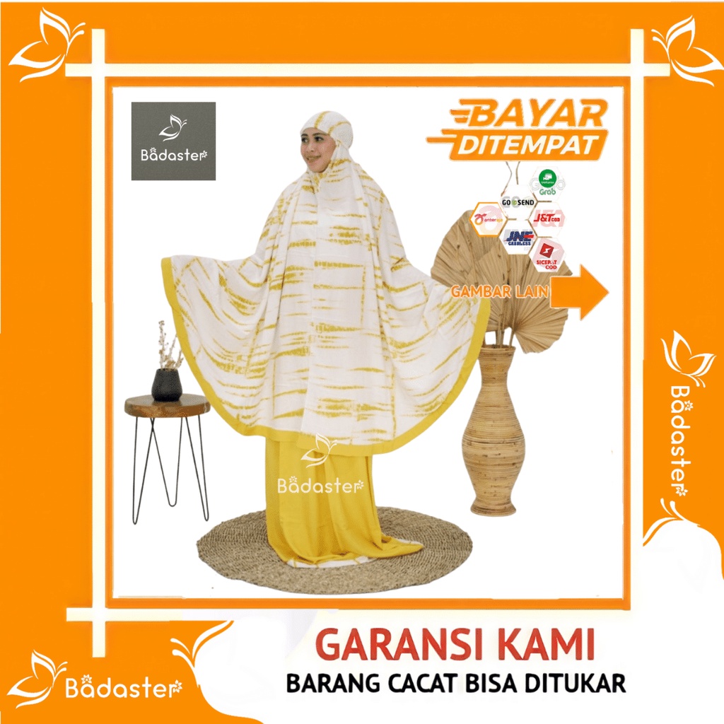 Mukena Bali | Mukena Bali Super Jumbo XXL Motif Salwa Kekinian