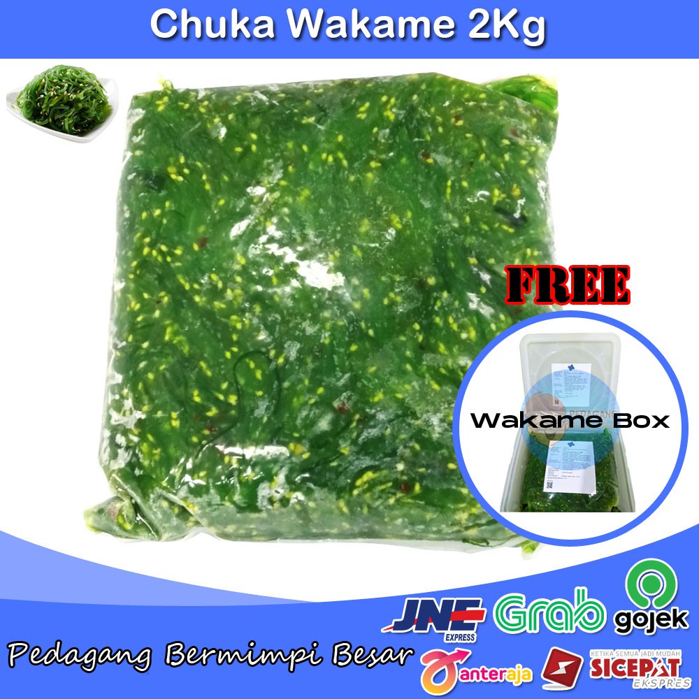 Chuka Wakame 2Kg | Salad Rumput Laut | Seaweed Salad