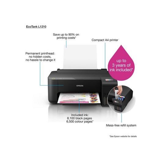 PRINTER EPSON L1210 GARANSI RESMI EPSON INDONESIA