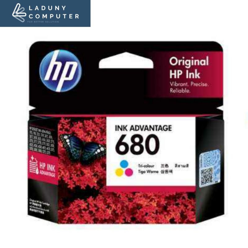 Cartridge HP 680 Black & Tri Color | Cartridge Printer HP D1115 D2135