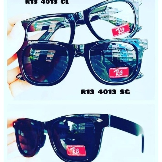 Promo 11.11.. Kacamata Hitam Pria Type R13 4013 SG Fashion Terbaru