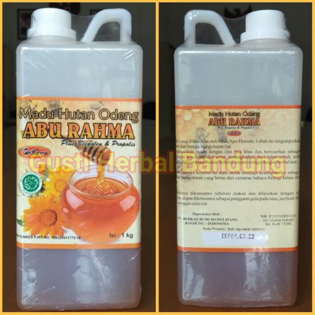 

Madu Hutan Odeng plus Propolis dan Beepolen 1 Kg