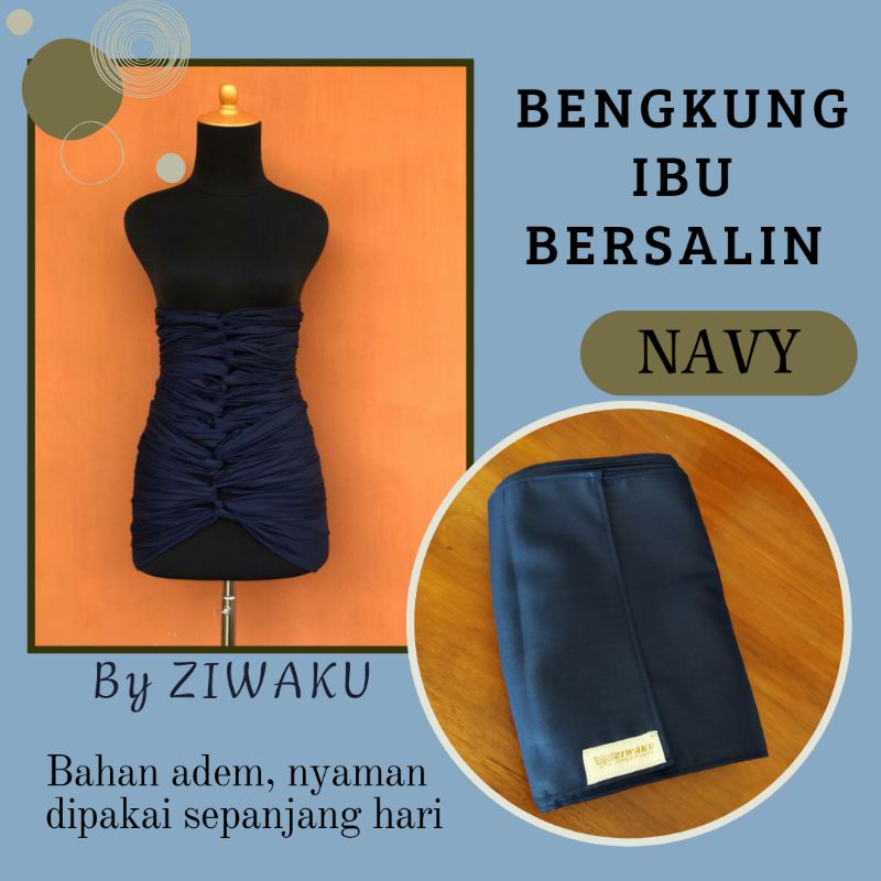 Bengkung Ibu Melahirkan ZIWAKU / BELLY BINDING / Stagen Angkin / Bengkung Andien