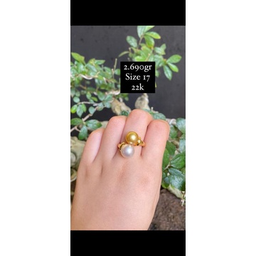 rangka cincin emas 22k