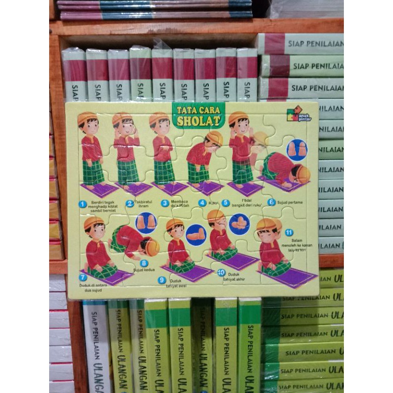 Puzzle/Puzle/Pazel Tata Cara Sholat Ukuran Besar