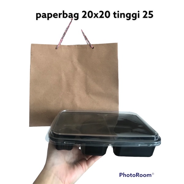 

PAPERBAG COKLAT P20 L20 T25