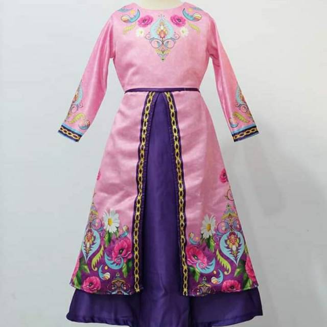 Pesanan gamis abaya printing import