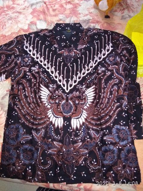 Hem Batik Mahasura Prabowo Eksklusif Seragam Natal Kemeja Batik Panjang Seragam Batik Kantor Xxxl