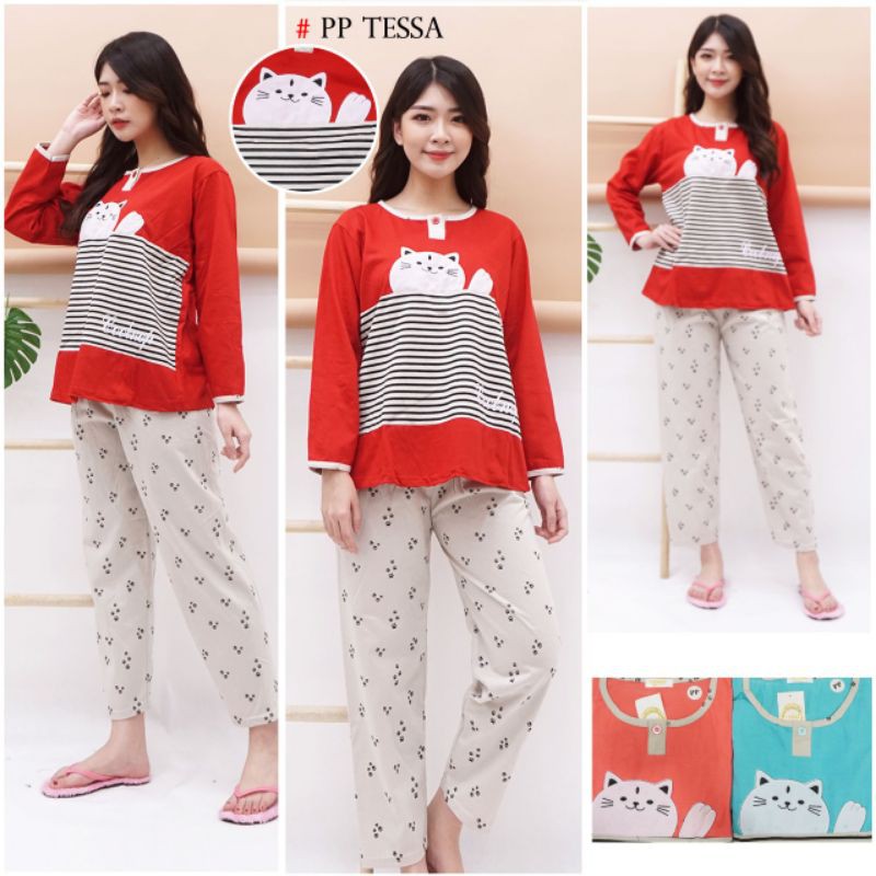 baju tidur PP Tessa premium Ld 104-3