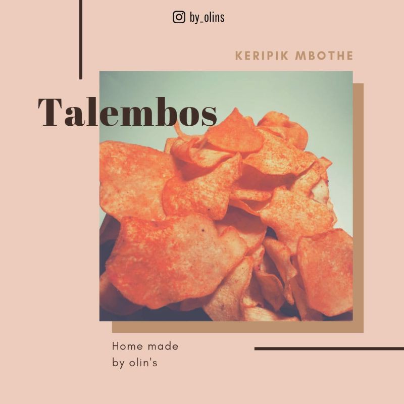 

Keripik/kripik mbothe/keladi *TALEMBOS*