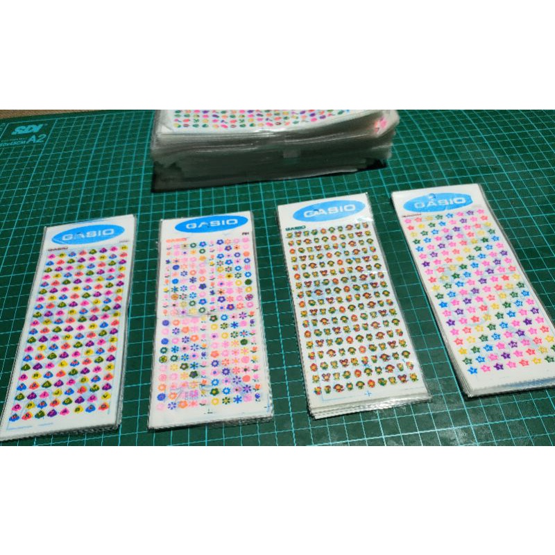 Stiker Kuku - 20 Lembar - Stiker kuku lucu cantik CKU