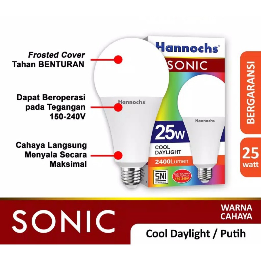 Lampu Led Hannochs Sonic 25 Watt LED Bulb