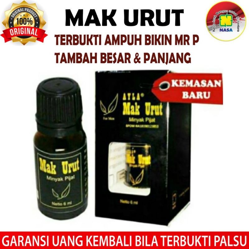 COD / MAK URUT NASA ORIGINAL / MAK URUT NASA ASLI / MEPMPERBESAR / MEMPERPANJANG