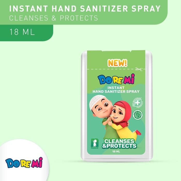 Doremi Instant Hand Sanitizer Spray Nussa 18 ml