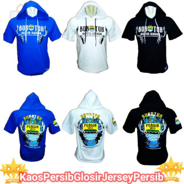 Kaos persib hoodie murah bobotoh getih sunda