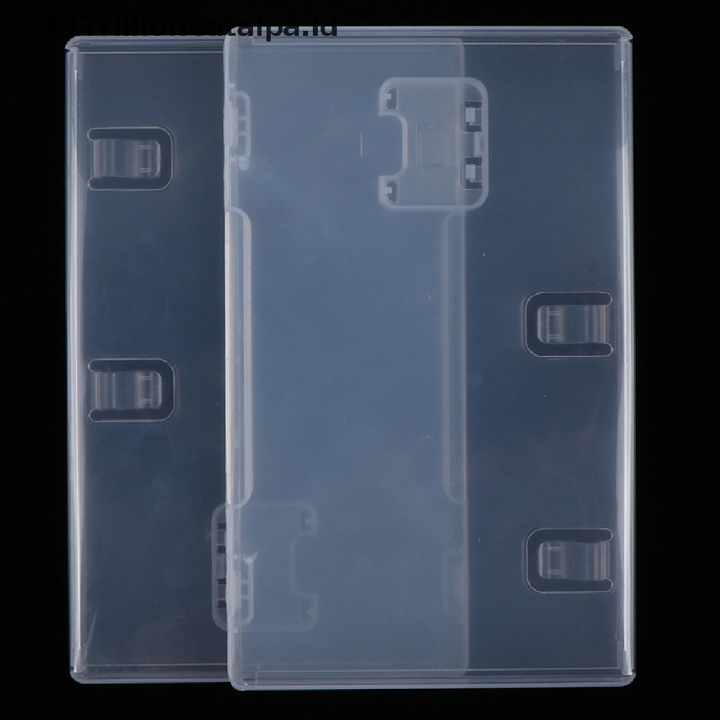 Aatrillioncatalpa 2Pcs Kotak Transparan Holder Kartu Game Nintendo Switch NS