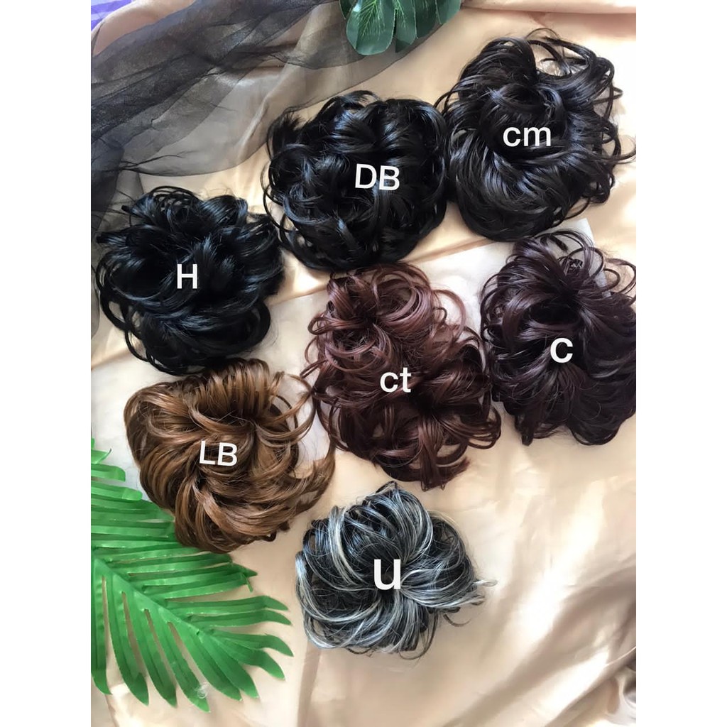karet ulir / rambut ulir / rambut curly kwalitas premium