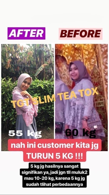 PAKET PROMO BEST SELLER TGT SLIM TEA 1 BOX PELANGSING NATURAL HERBAL (1OR)