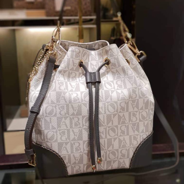 NEW TAS SERUT BONIA MONO PUTIH ORIGINAL 100%