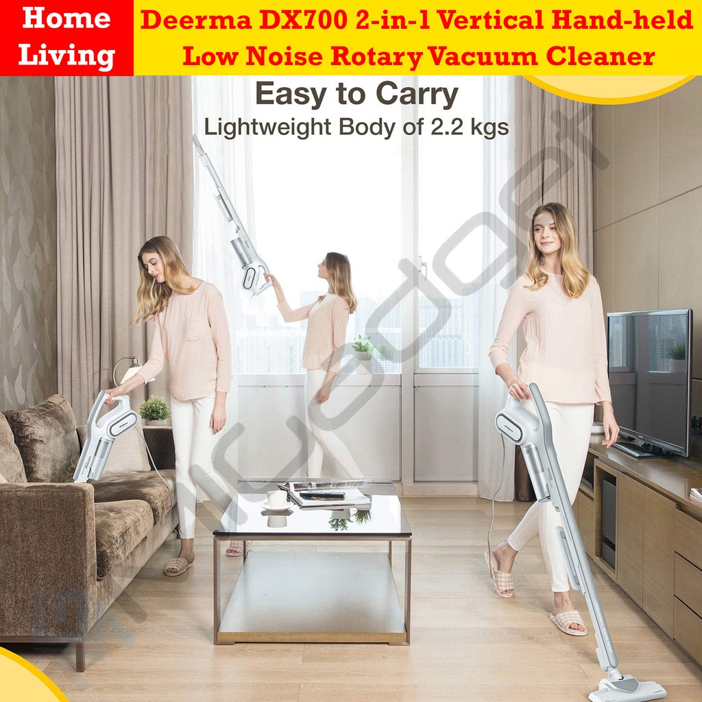 Deerma DX700 DX700S 2-in-1 Handheld Vacuum Cleaner