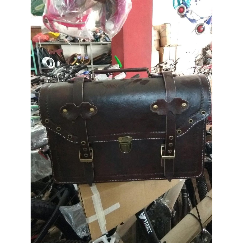 aksesoris sepeda ontel onthel - tas samping