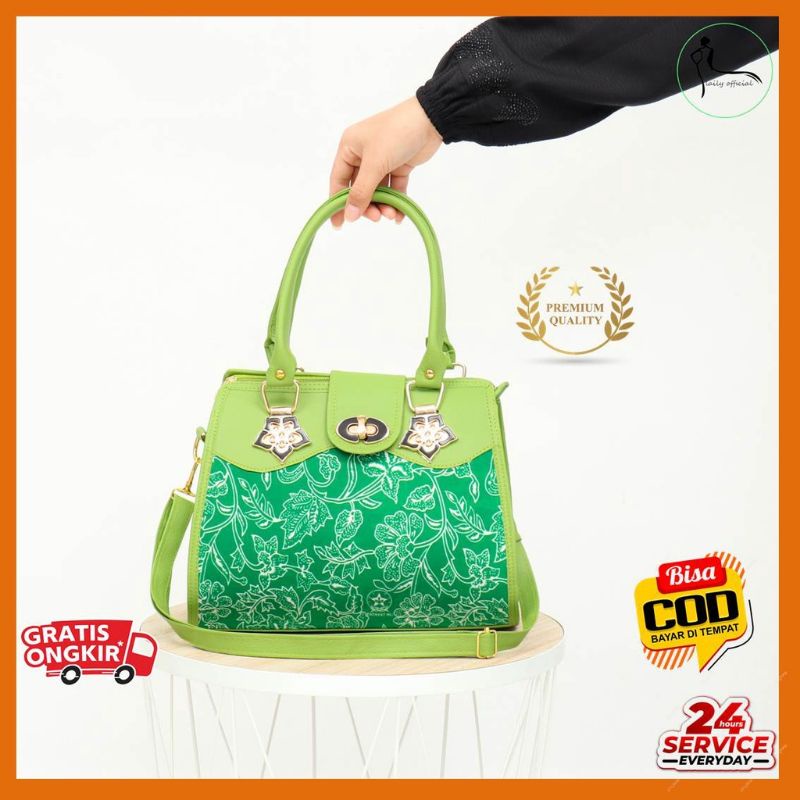 TAS WANITA  BATIK FATAYAT NU PENGAJIAN SERAGAM