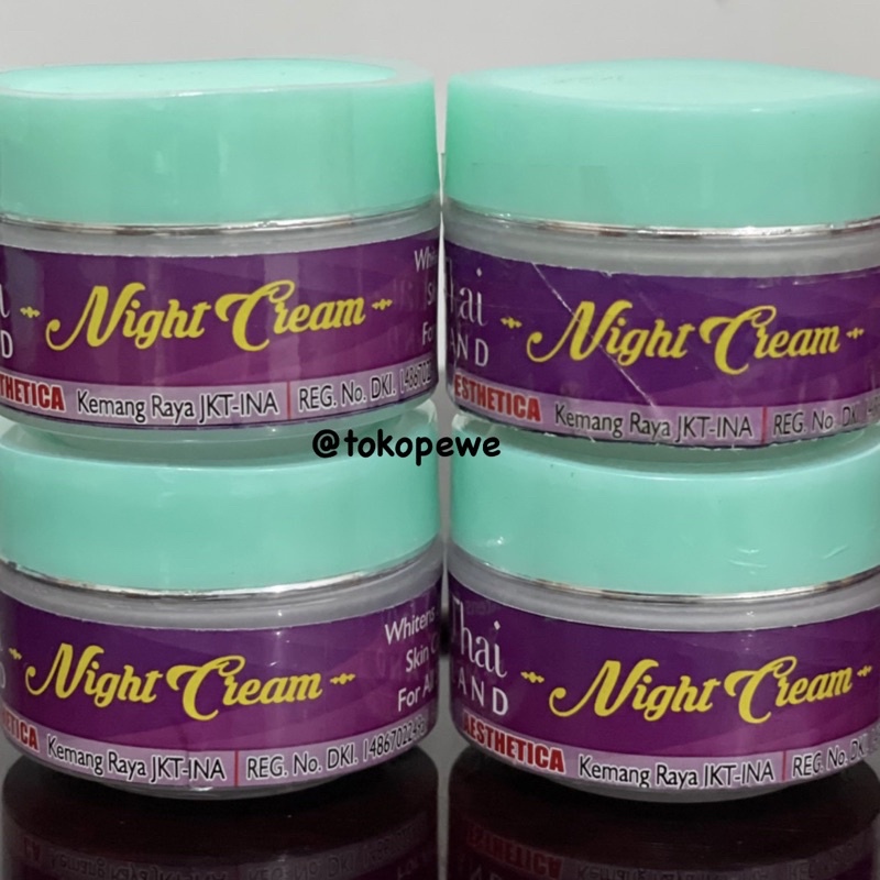 Night Cream dr. Chan Thai/ dr chanthai