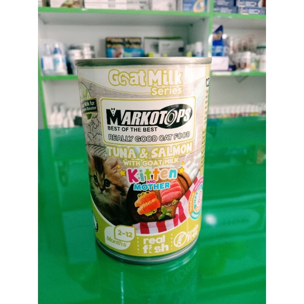 Makanan kucing Markotops Kaleng Kitten mother 400gr all varian