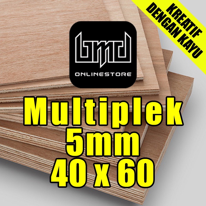 Triplek / Multiplek 5mm ( 40x60 )cm