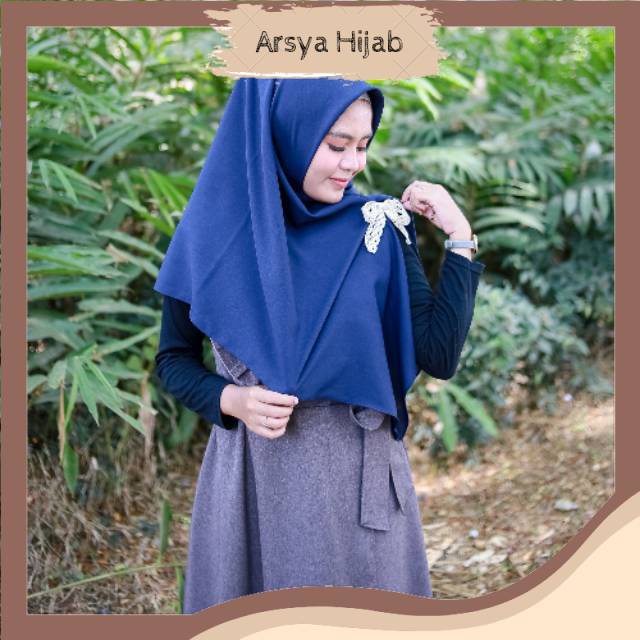 Arsya Hijab Arsya hijab Jilbab Instan Segiempat Fredella