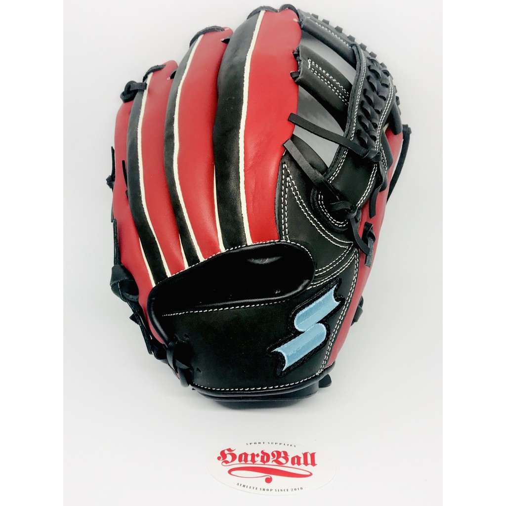 Glove Softball & Baseball SSK 12 Inch KPG244A Red-Black