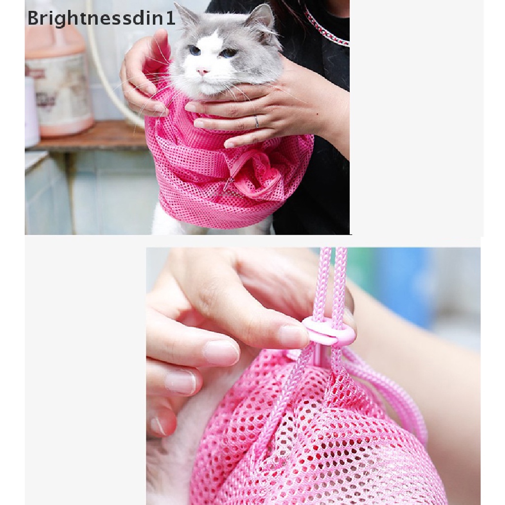 1 In 1 Tas Jaring Mandi Kucing