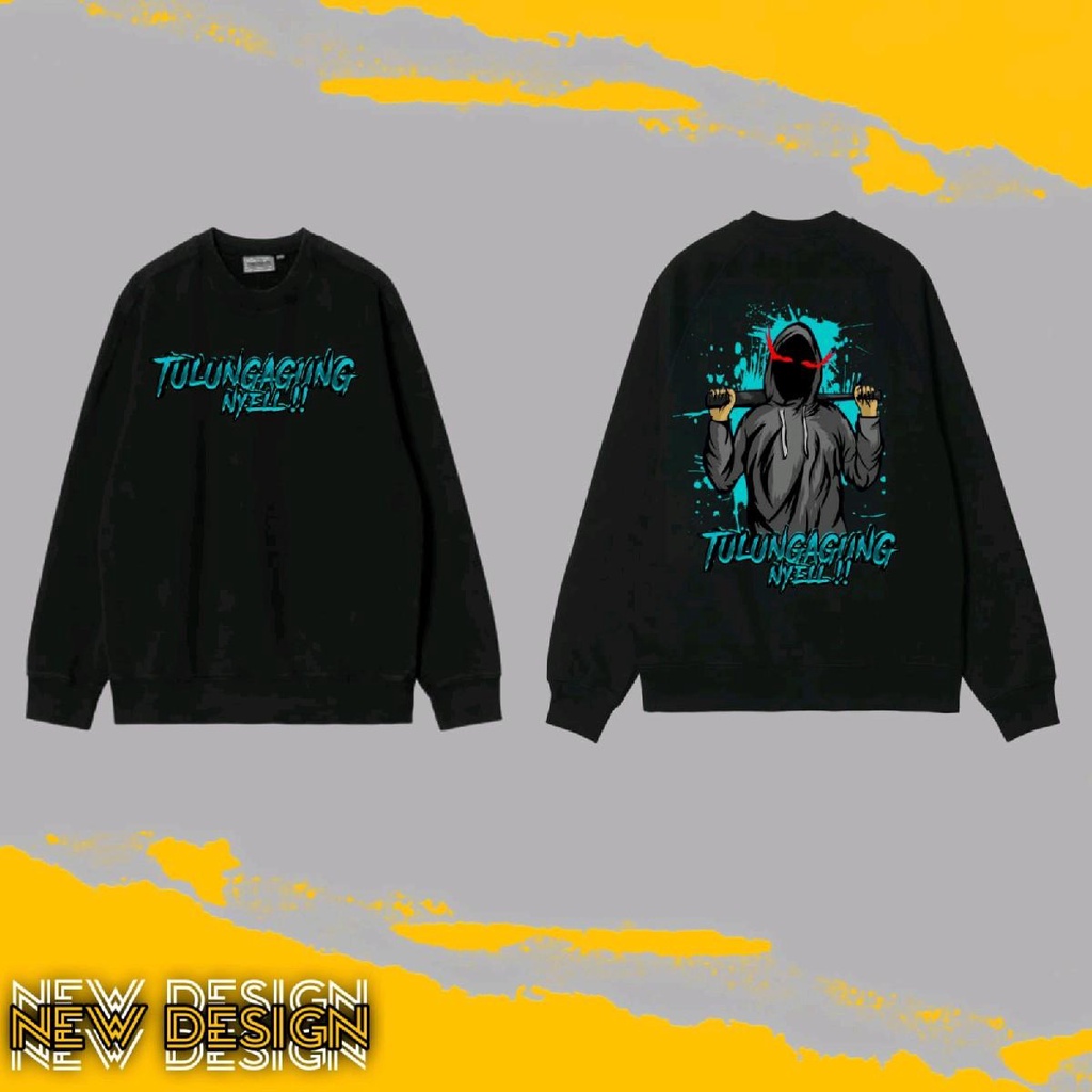 SWEATER WONG TULUNGAGUNG NYELL BAHAN PREMIUM