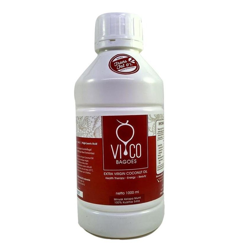 

VICO Bagoes Extra Virgin Coconut Oil (VCO 1L) 1 liter Minyak Kelapa