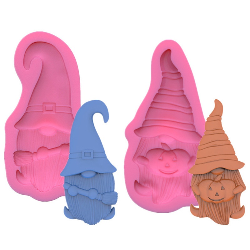 Siy Cetakan Resin Epoksi Bentuk Boneka Santa Claus Bahan Silikon Untuk Kerajinan Tangan Diy