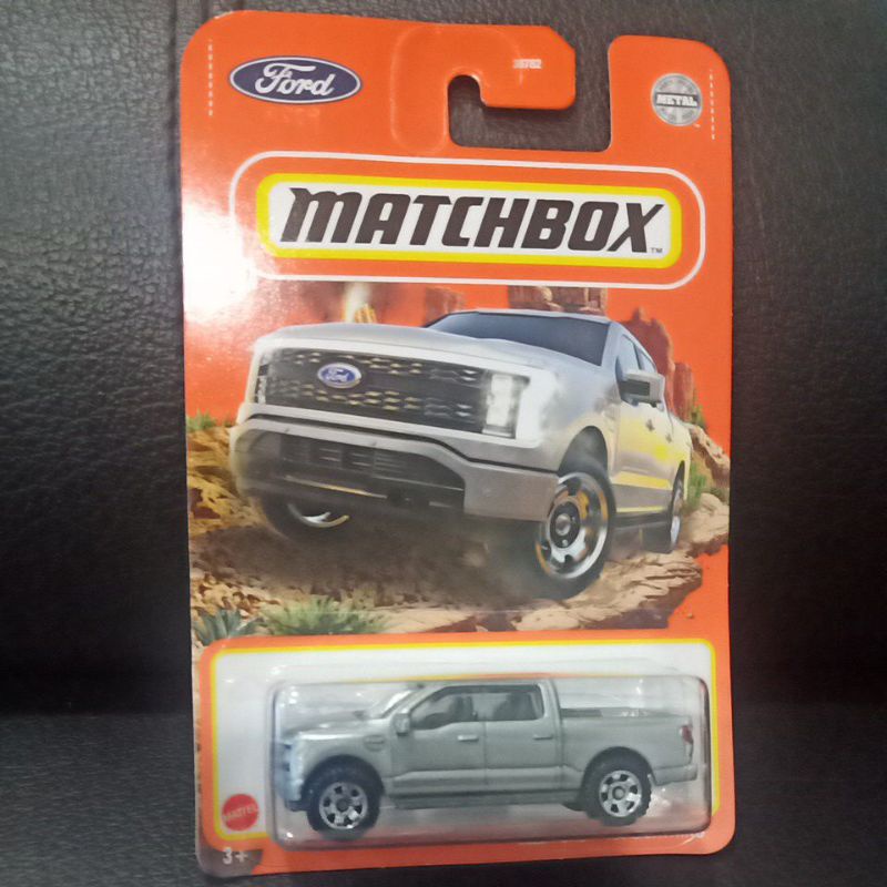 2022 ford f-150 lightning matchbox silver