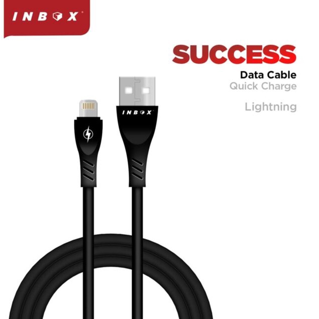 KABEL USB INBOX SUCCESS LIGHTNING 2.4A 1M