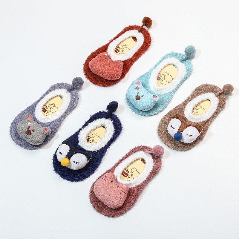 LittleAaron DEER HOUSE Kaos Kaki Anak Bayi Laki Laki Perempuan Newborn - 12 Bulan Import 4.9