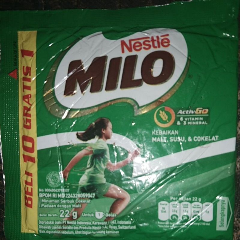 

Milo beku 1 pcs 25gr