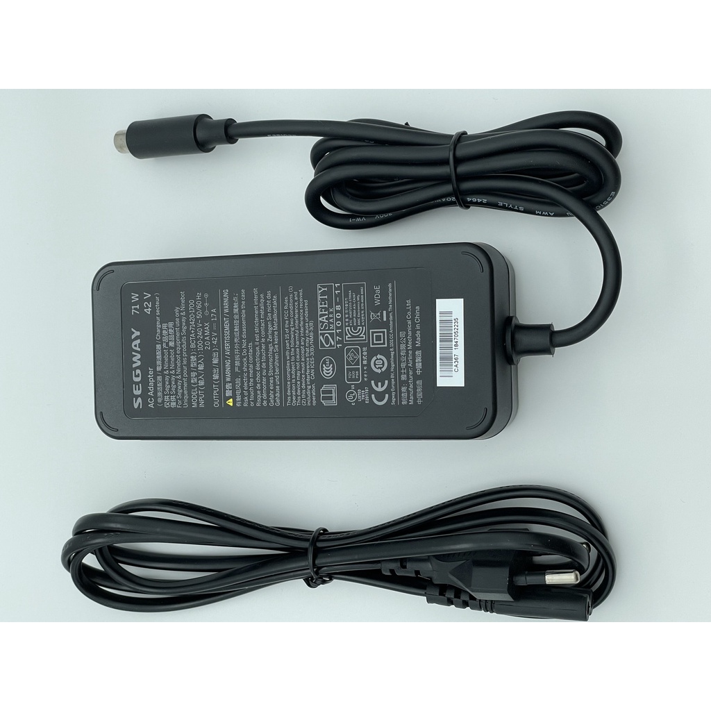 SEGWAY NINEBOT CHARGER 42V 1.7A ORIGINAL  MIJIA XIAOMI GRAB WHEELS SCOOTER  SKUTER LISTRIK LIPAT  PART