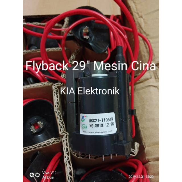 Flyback TV Cina 29inc BSC27-T1051N FBT 29" Plaibek  Playback T1051N Mesin TV CRT Tabung 29 HS