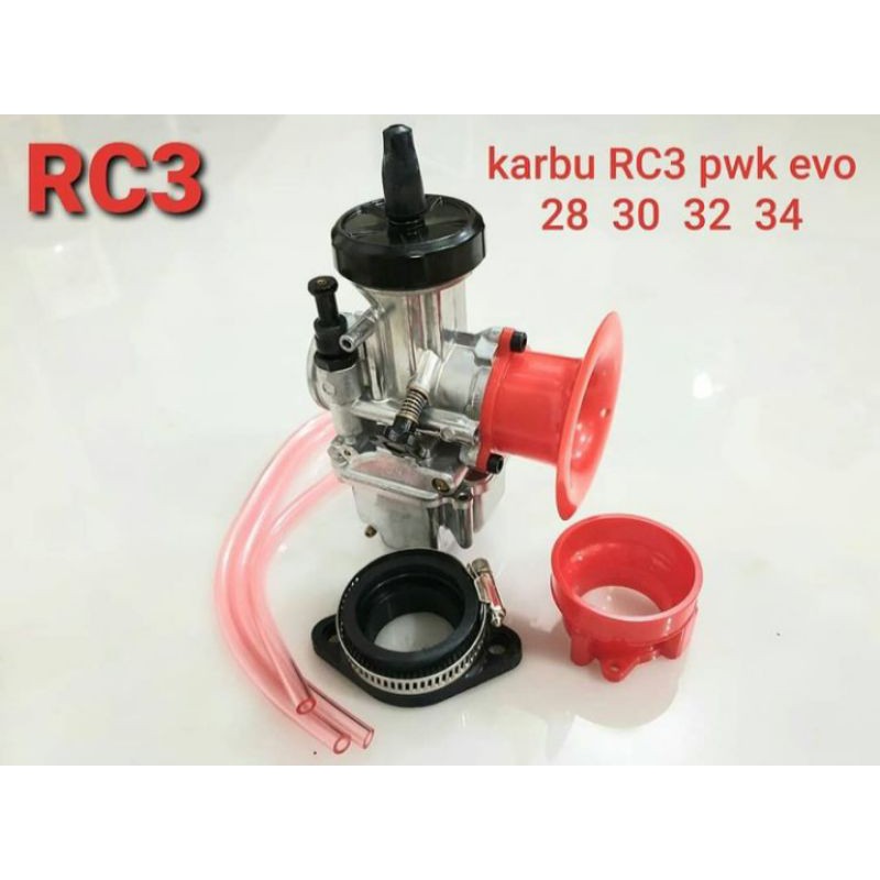 KARBU PWK EVO 28MM KARBURATOR PWK EVO RC3 RACING 28 MM CARBURATOR NOT PWK SUDCO MIKUNI KX CR85 YZ
