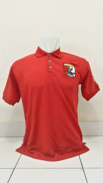 KAOS GROSIR KERAH PERBAKIN MERAH-POLO PERBAKIN MURAH-POLO SHIRT-POLO SERAGAM-POLO PERBAKIN INDONESIA